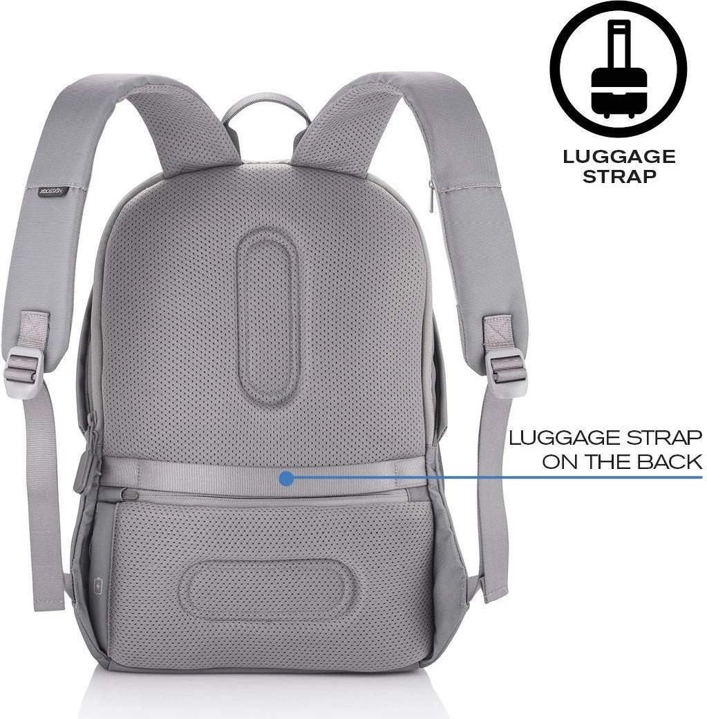 Çantë shpine XD DESIGN BOBBY SOFT, 15.6", 13-16L, Gri