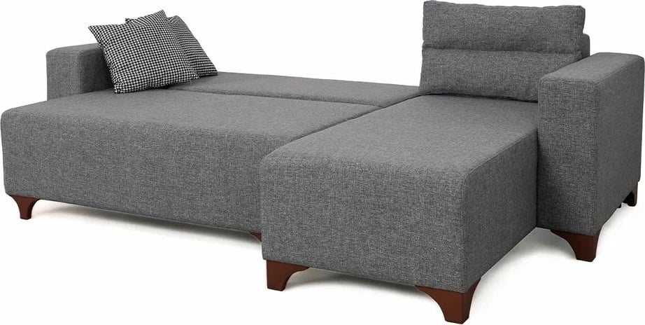 Kënd-sofë krevati Tloft Mini, ngjyrë gri, Atelier del Sofa