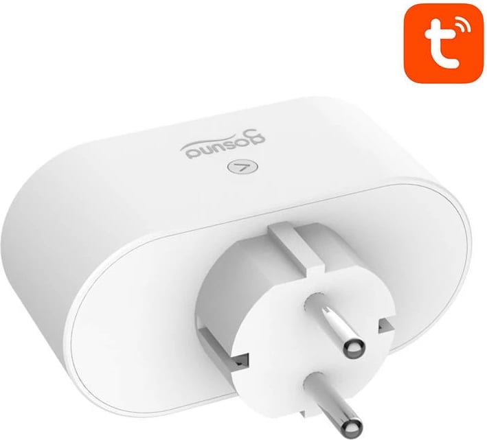 Prizë smart Gosund SP211, WiFi, 2 dalje, 3680W, e bardhë