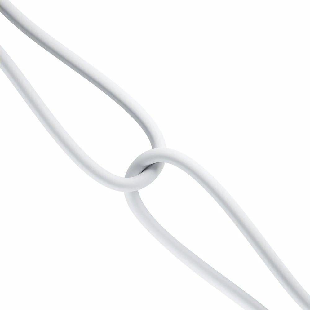 Kabllo 3in1 3mk Hyper Cable, 1.5m, USB-A në USB-C/Micro USB/Lightning, Bardhë