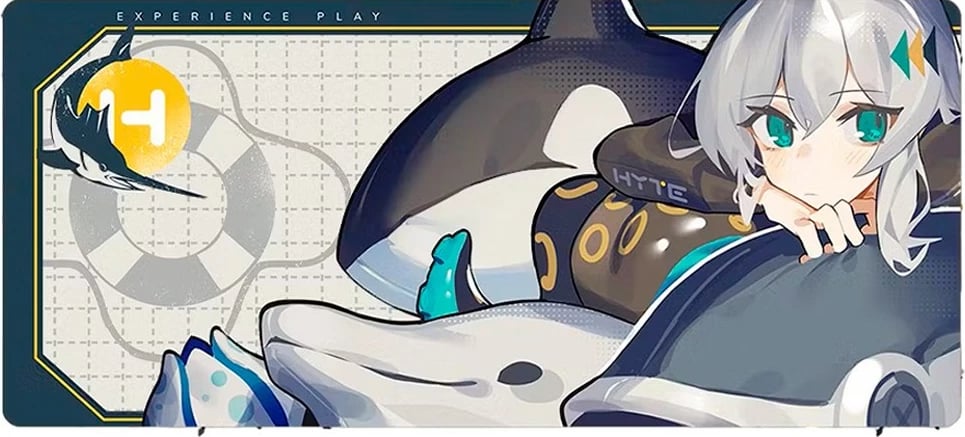 Mauspad HYTE Offshore Desk Pad, dizajn anime