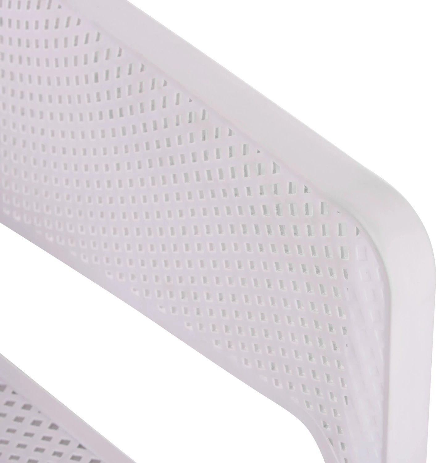 Karrige me krahë polipropileni, e bardhë, JOHN FH6103.01, 59x58x79.5cm