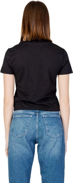 Maicë Calvin Klein Jeans për femra, e zezë