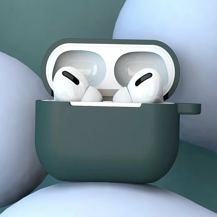 Mbështjellës Hurtel për AirPods 3 me karabiner, silikon, rozë