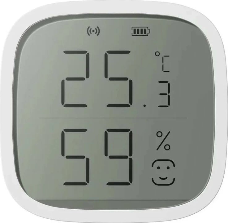 Sensor temperature dhe lagështie Extralink Smart Life, ZigBee, i bardhë