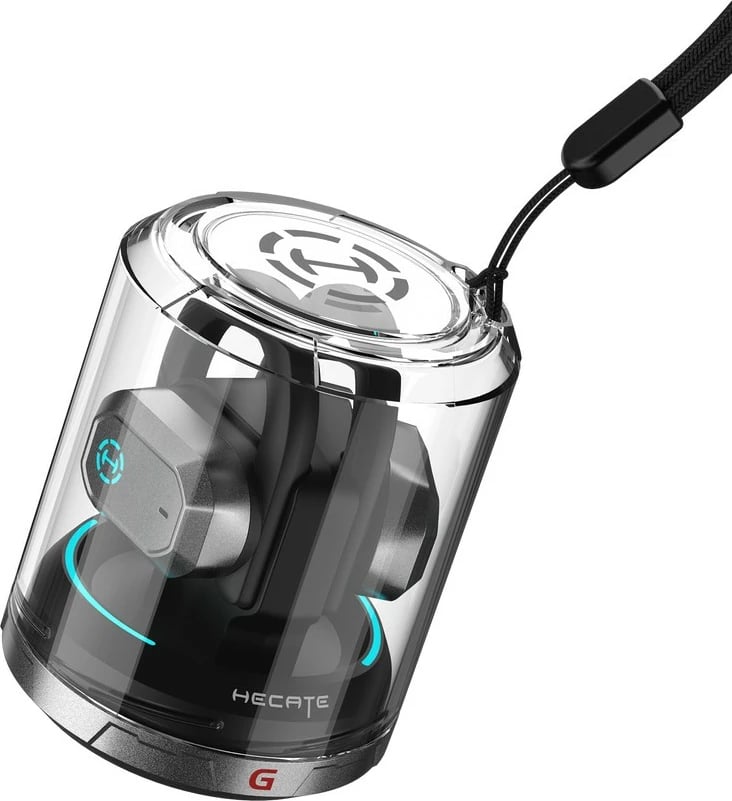 Kufje Edifier Hecate AIR2, Bluetooth 5.3, 28 orë, të zeza