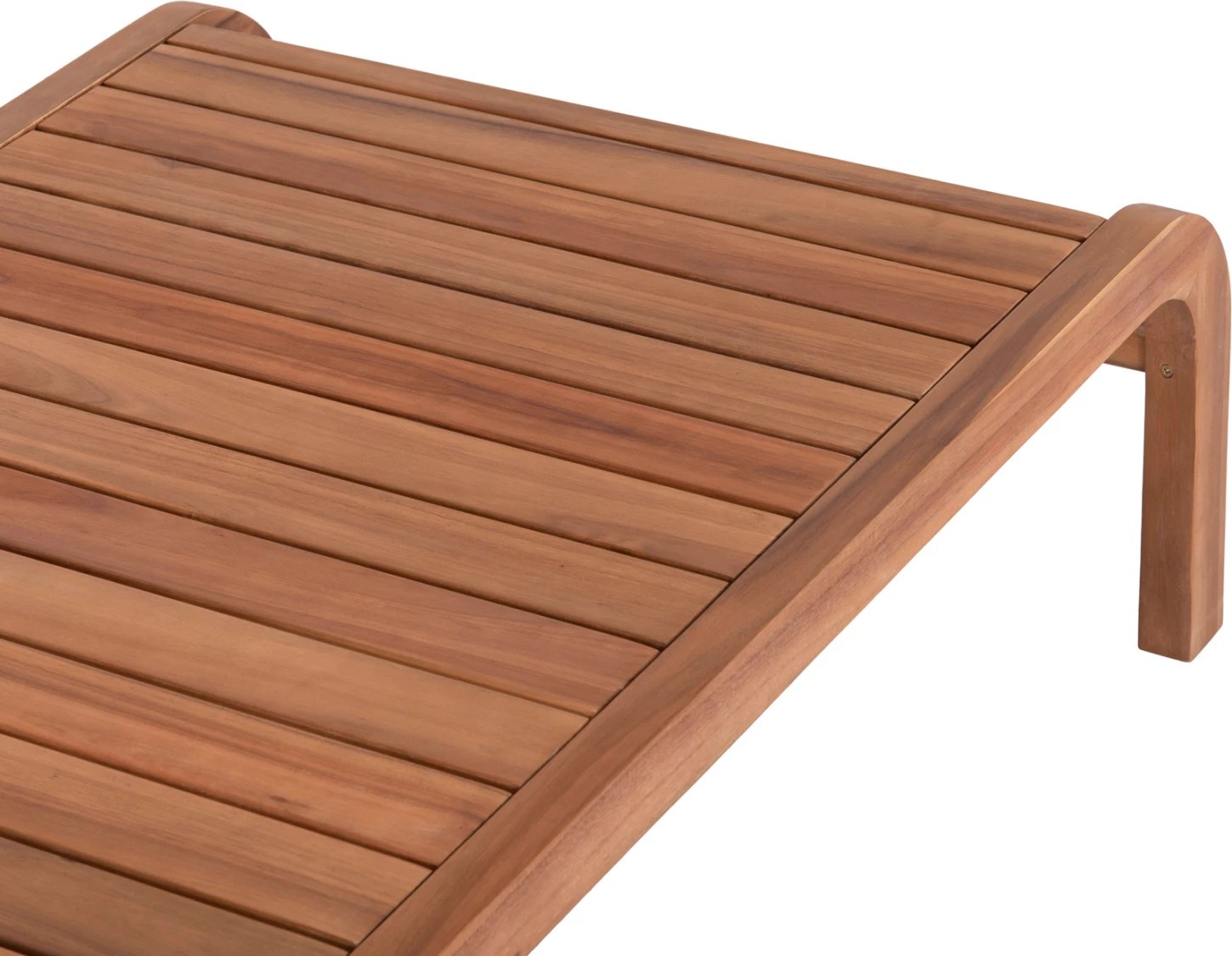 Tavolinë kafeje për jashtë, dru akacie, OASIS CD6227, 132x70x33cm