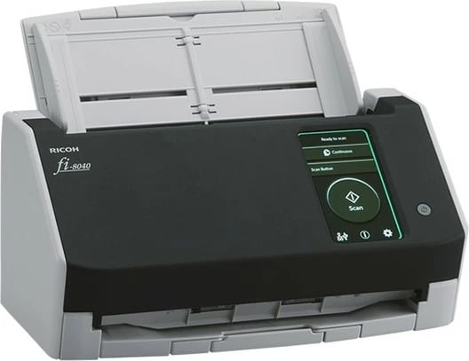 Skaner Ricoh fi-8040, 210 x 297 mm, 600 x 600 DPI, 24 bit, 8 bit, 40 ppm, 80 ipm Skaner Ricoh fi-8040, 210 x 297 mm, 600 x 600 DPI, 24 bit, 8 bit, 40 ppm, 80 ipm