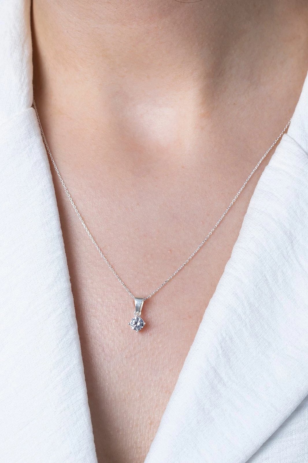 Varëse argjendi Elika Silver, ELKMD50602, e bardhë