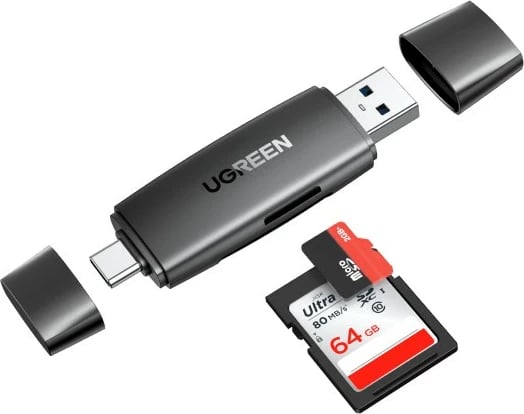 Lexues kartelash Ugreen Multifunction, USB/USB-C, i zi