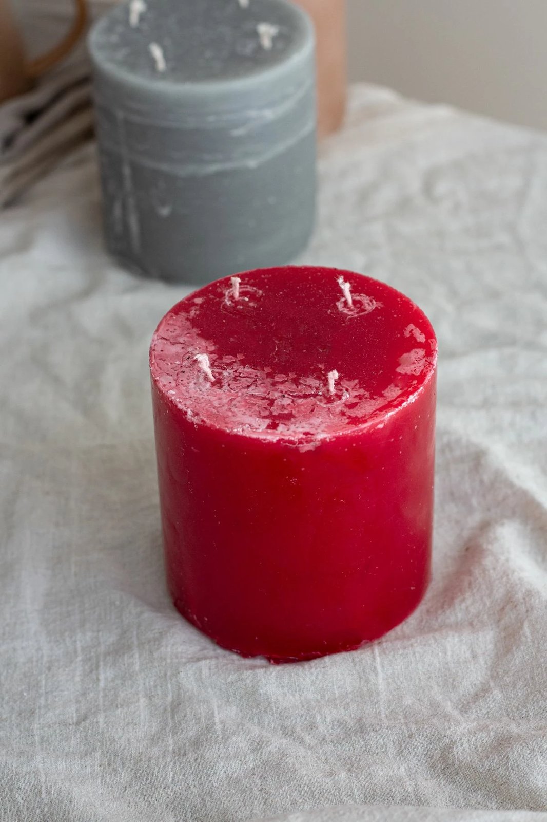 Qiri bllok i kuq, Evila Originals, 10x10cm