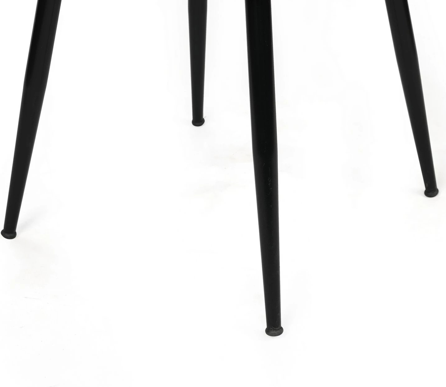 Set karrigesh (4 copë), Hanah Home, Kuşaklı-233 V4, ngjyrë kafe e çelët dhe e zezë