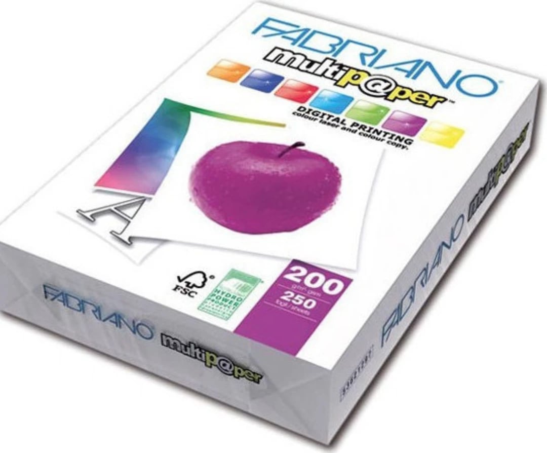 FABRIANO MULTI 200GR A3 BIANCO 250F