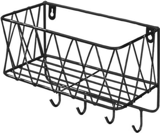 Organizues muri me raft NEXT, 4 grepa, H19x24.5x12cm, Zi
