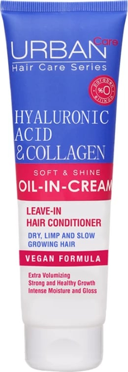 Krem për flokë Urban Care Oil In Cream Hyaluronic Acid & Collagen, 150 ml