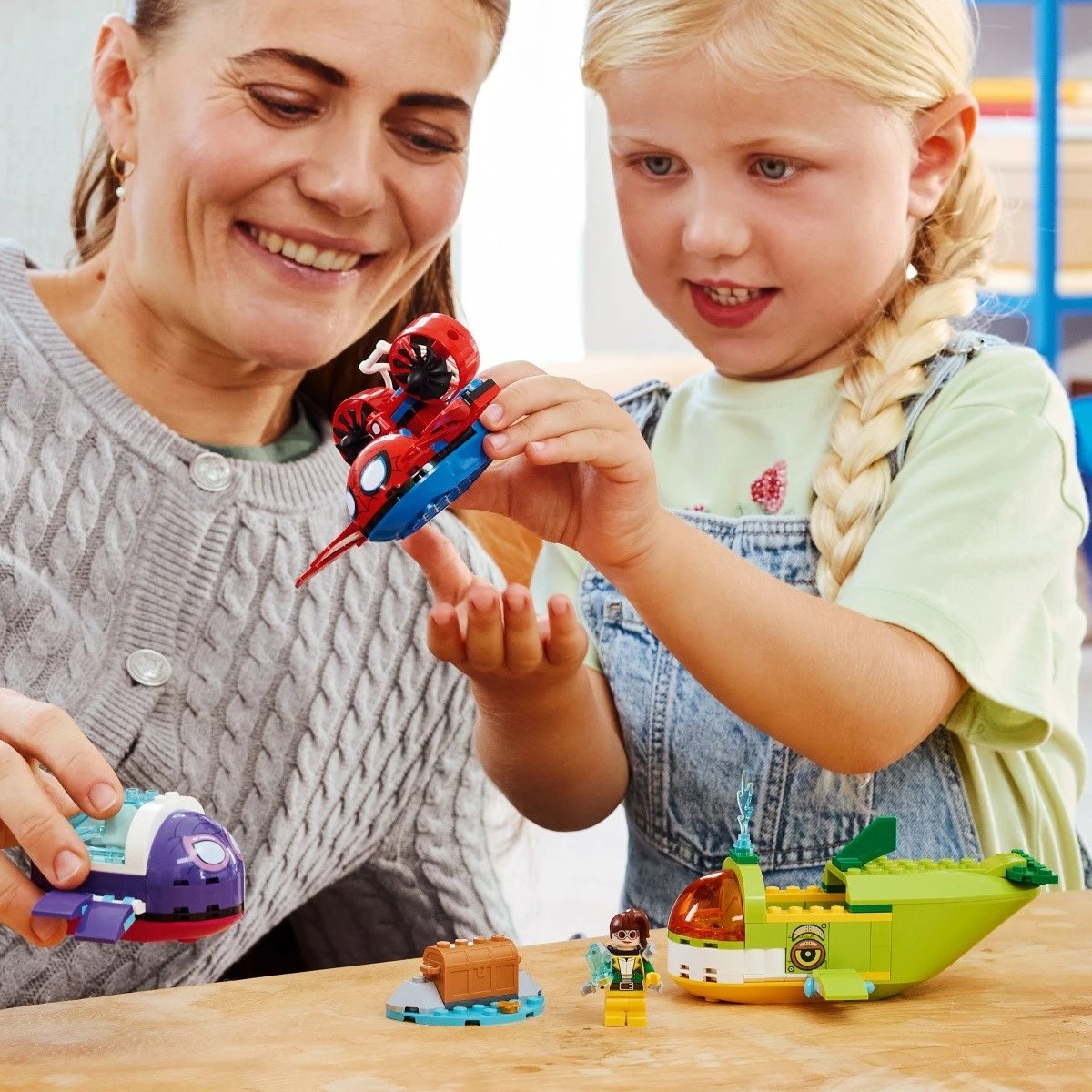 Set ndërtimi, LEGO Marvel, 11207 Spidey: Underwater Vehicles, 154 pjesë, 4+, set i vogël