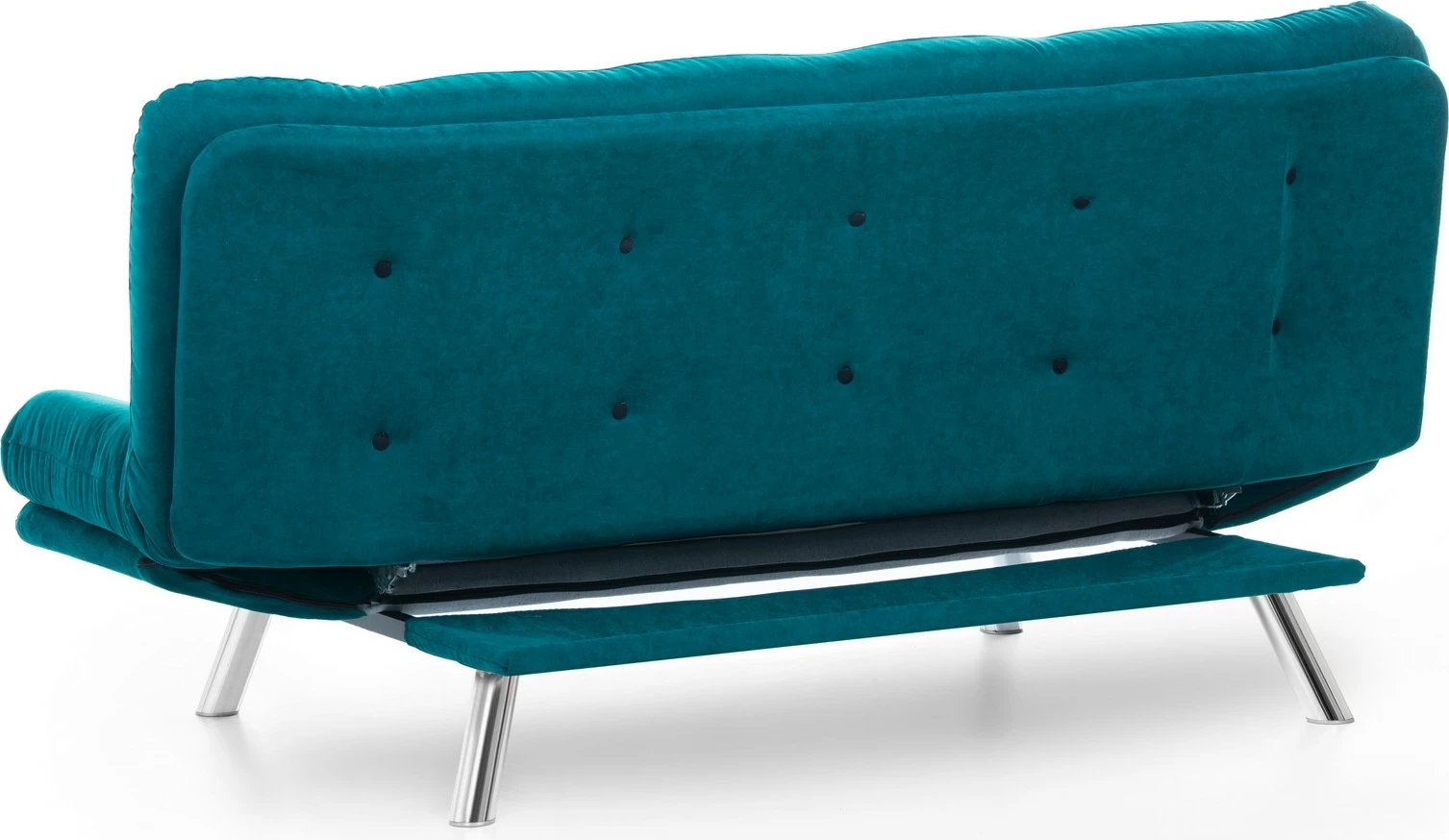 Krevat-sofa treshe, Misa, ngjyrë jeshile petrol