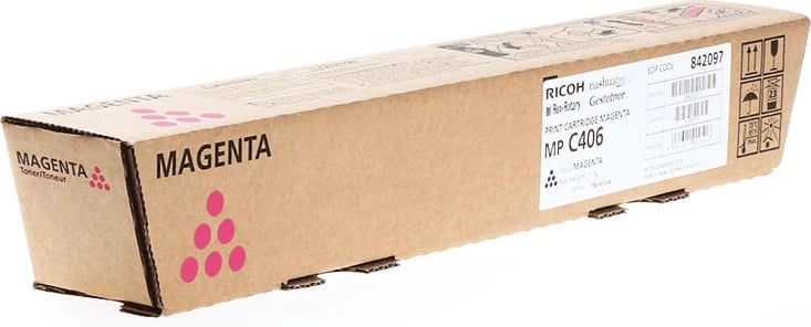 Toner, Ricoh, MP C306 / 842097, rendiment 6000 faqe, magenta