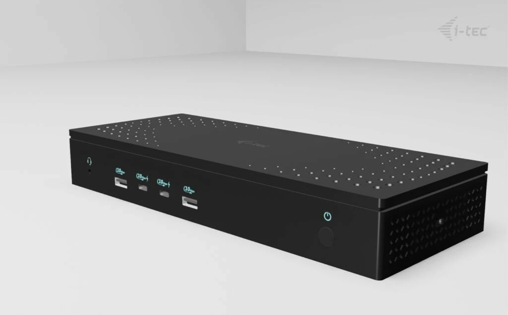 Kasë docking i-tec CA5MONITORDOCKPD, 5x 4K/60Hz, Power Delivery 100W, e zezë