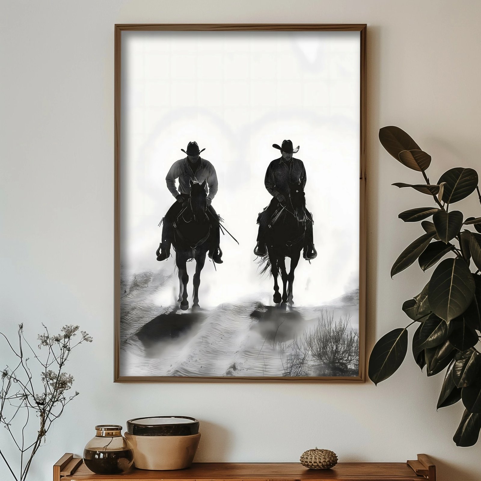 Pikturë dekorative me kornizë MDF, Wallity, GE162-L