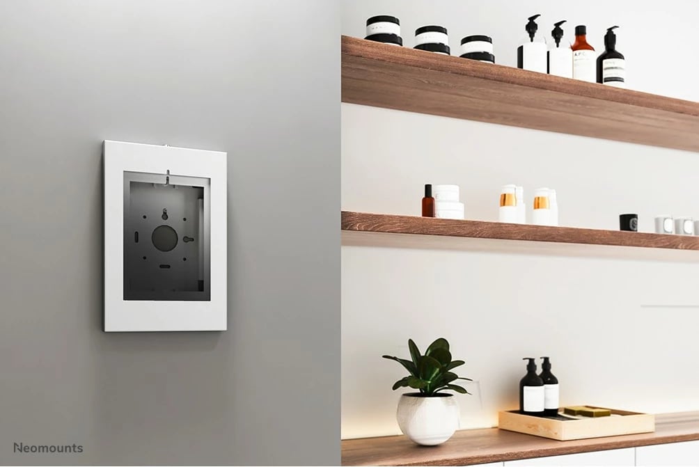 Mbajtës muri për tablet Neomounts WL15-650WH1, 9.7-11 inç, çelik, i bardhë