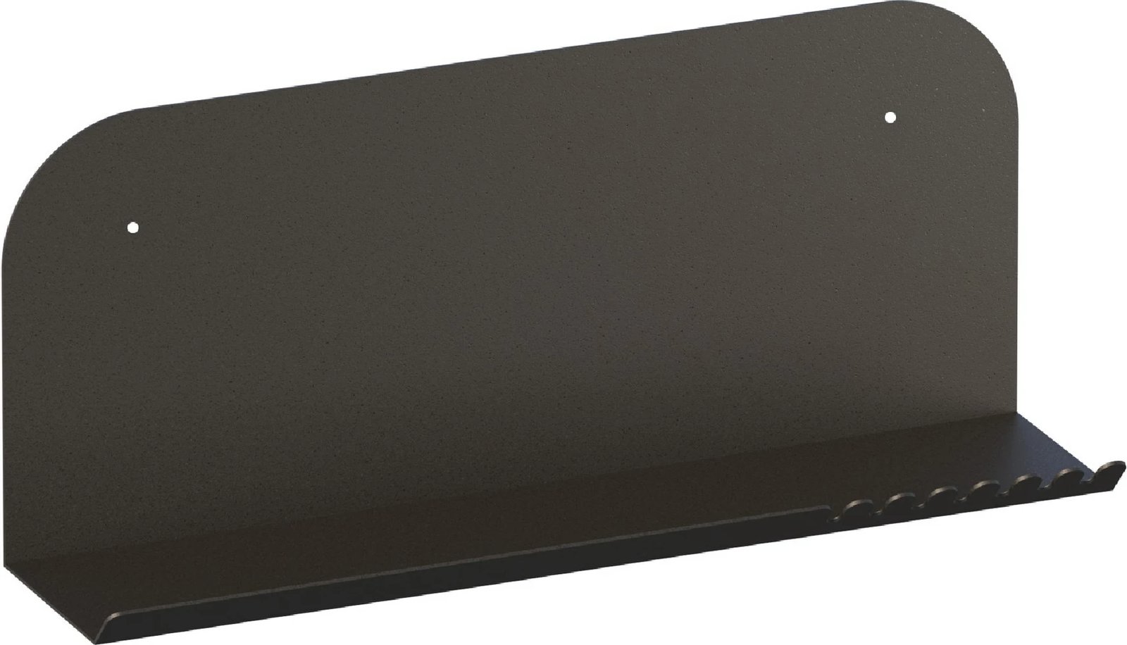 Raft muri metalik, ngjyrë e zezë, Hanah Home, Long Pouch