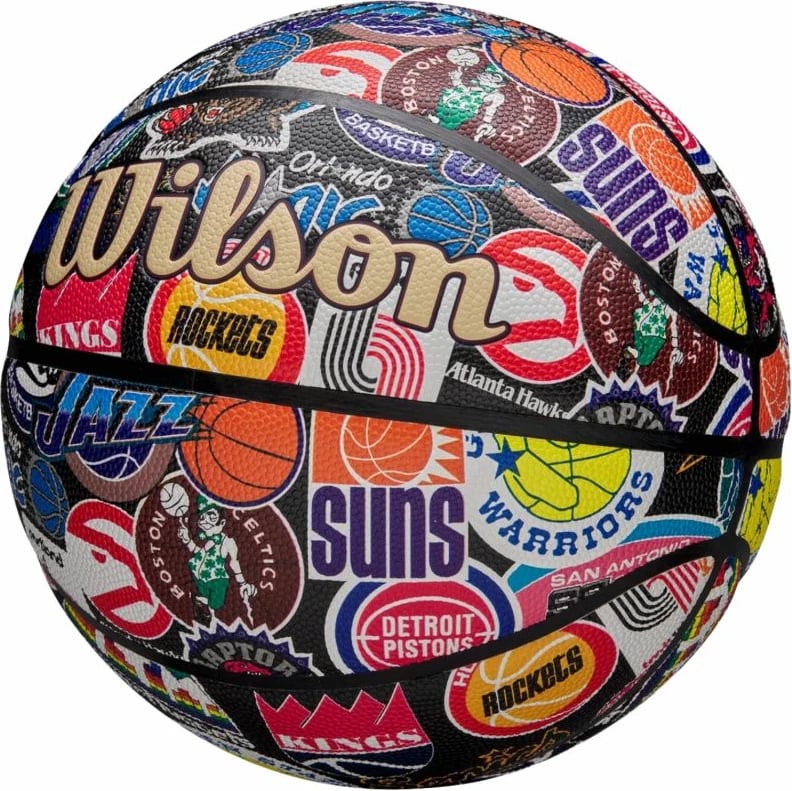 Top basketbolli Wilson, shumëngjyrësh
