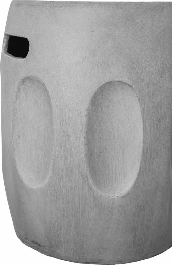 Tavolinë anësore AFRICA, ngjyrë gri, 38x38x46.5 cm