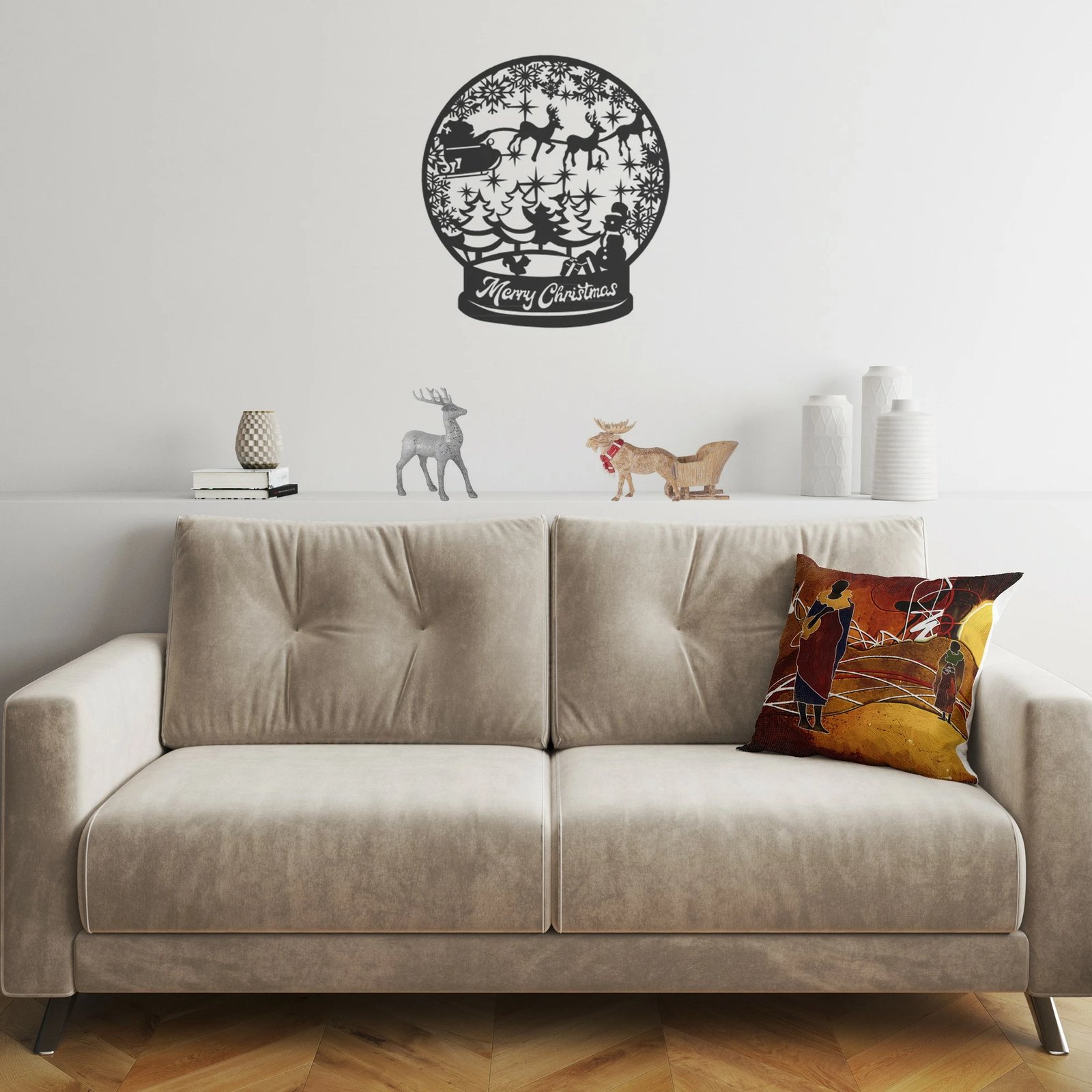 Jastëk dekorativ, shumëngjyrësh, Evila Originals, A11952, 43x43cm