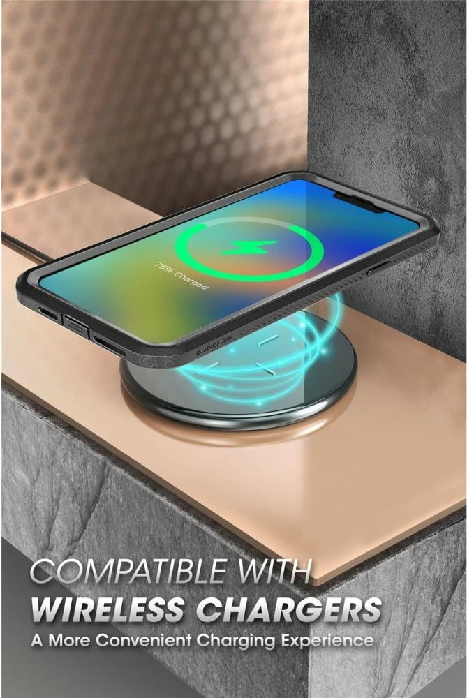 Mbështjellës Supcase Unicorn Beetle Pro për iPhone 13 / iPhone 14, i zi