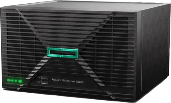 Kasë server HPE ProLiant MicroServer Gen11, Intel G7400, 16GB RAM, 1TB HDD, E zezë