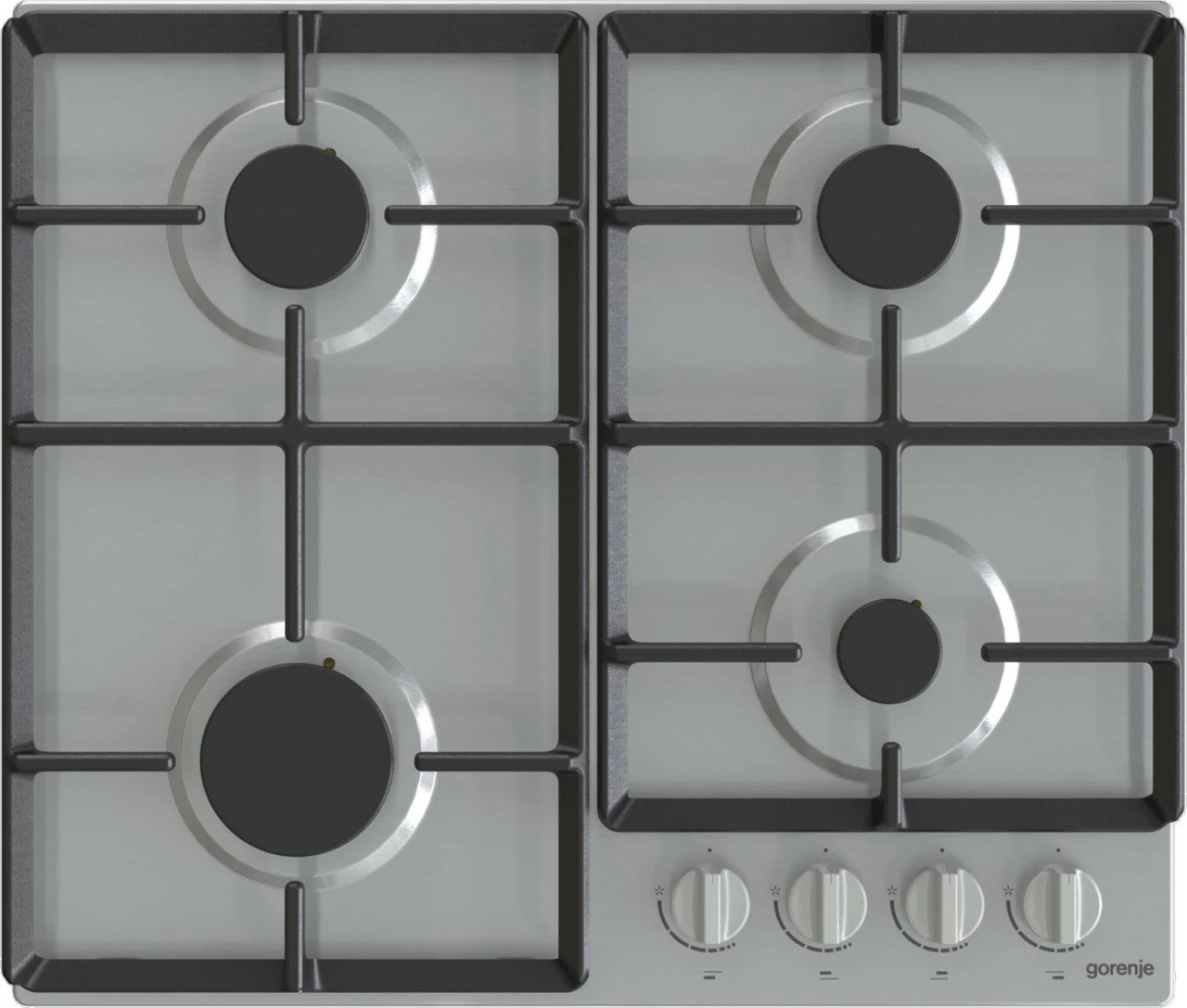 Sobë gazi Gorenje G641EX, 4 zona, inox