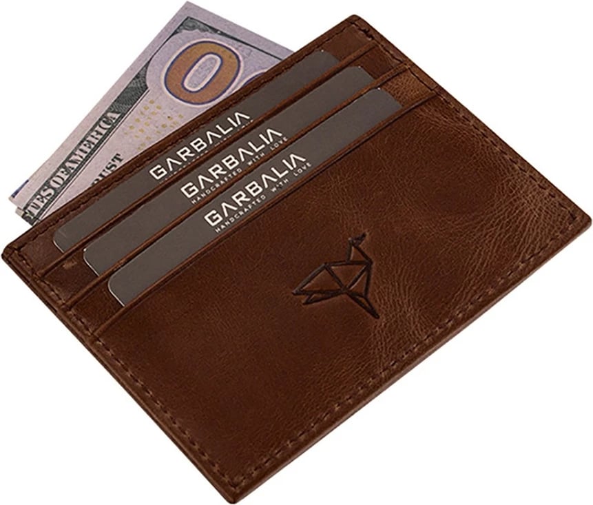 Portofol uniseks Zoozie Bags, Seul, ngjyrë kafe