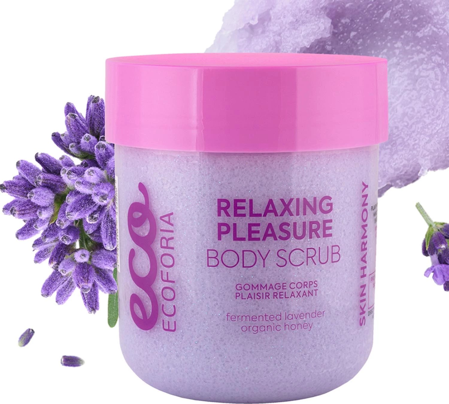 Skrab trupi Ecoforia Relaxing Pleasure 200ml