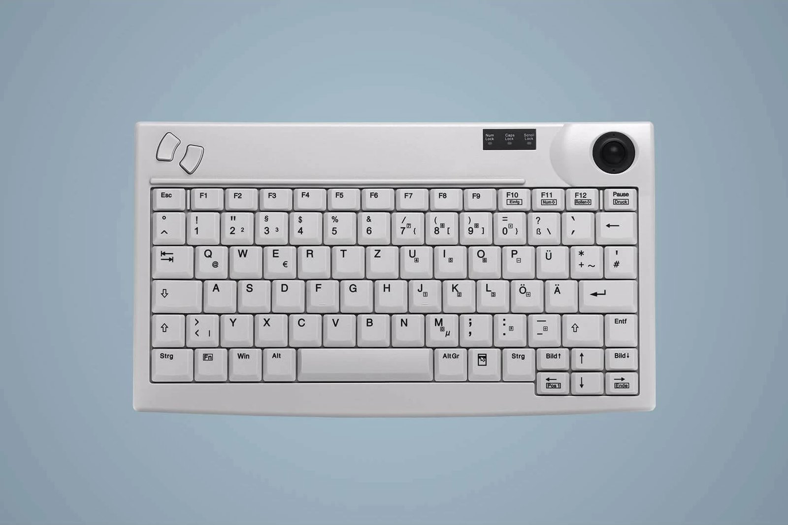 Tastierë mekanike Cherry AK-440, Tenkeyless, Wired, USB, QWERTZ, e bardhë