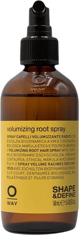 Spray për volum të flokëve Oway Volumizing Root Spray për femra 160ml