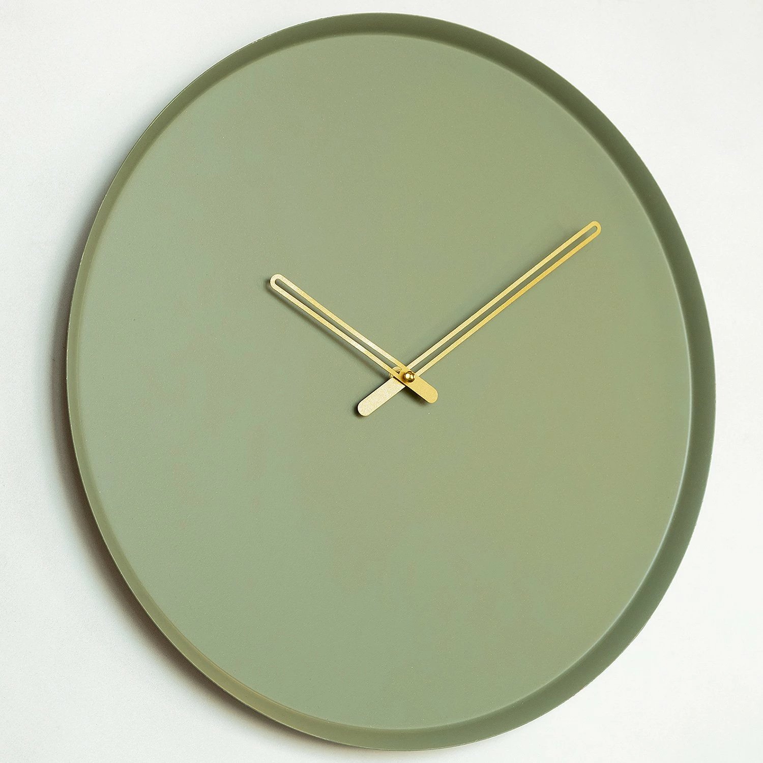 Orë muri dekorative prej metali, Wallity, ngjyrë e gjelbër, APS111