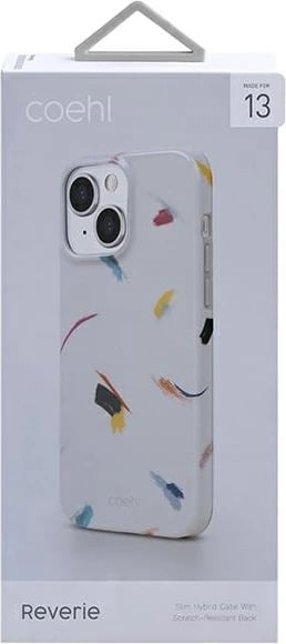 Mbështjellës UNIQ Coehl Reverie për iPhone 13, gri e çelët
