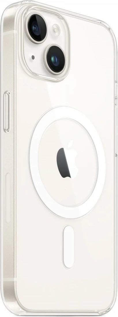 Mbështjellës Apple MagSafe për iPhone 14, Transparent