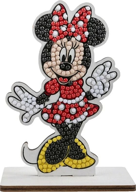Set mozaikësh Crystal Art Buddies Minnie Mouse, Epee, CAFGR-DNY014, shumëngjyrësh