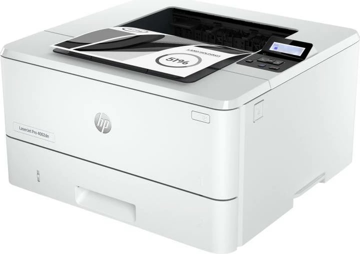 Printer laser HP LaserJet Pro 4002dn, A4, 38 fletë/min, 1200 dpi, duplex (2Z605F#B19)