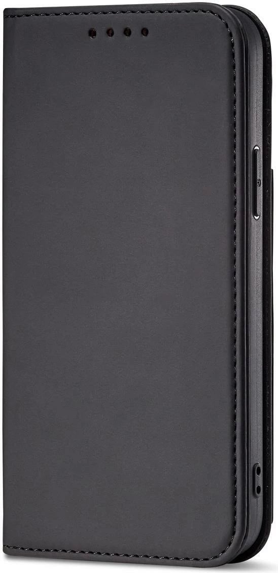 Mbështjellës Hurtel Magnet Card Case për iPhone 14 Pro Max, me kapak, xhep për karta, i zi