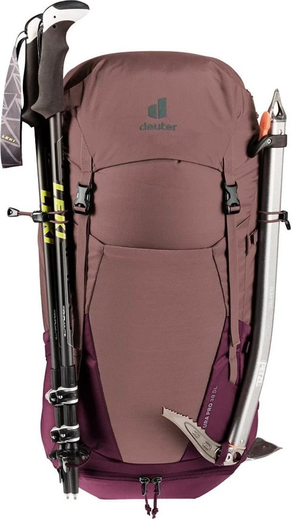 Çantë shpine Deuter Futura Pro 38 SL për hiking, 38L, ashrose/cassis