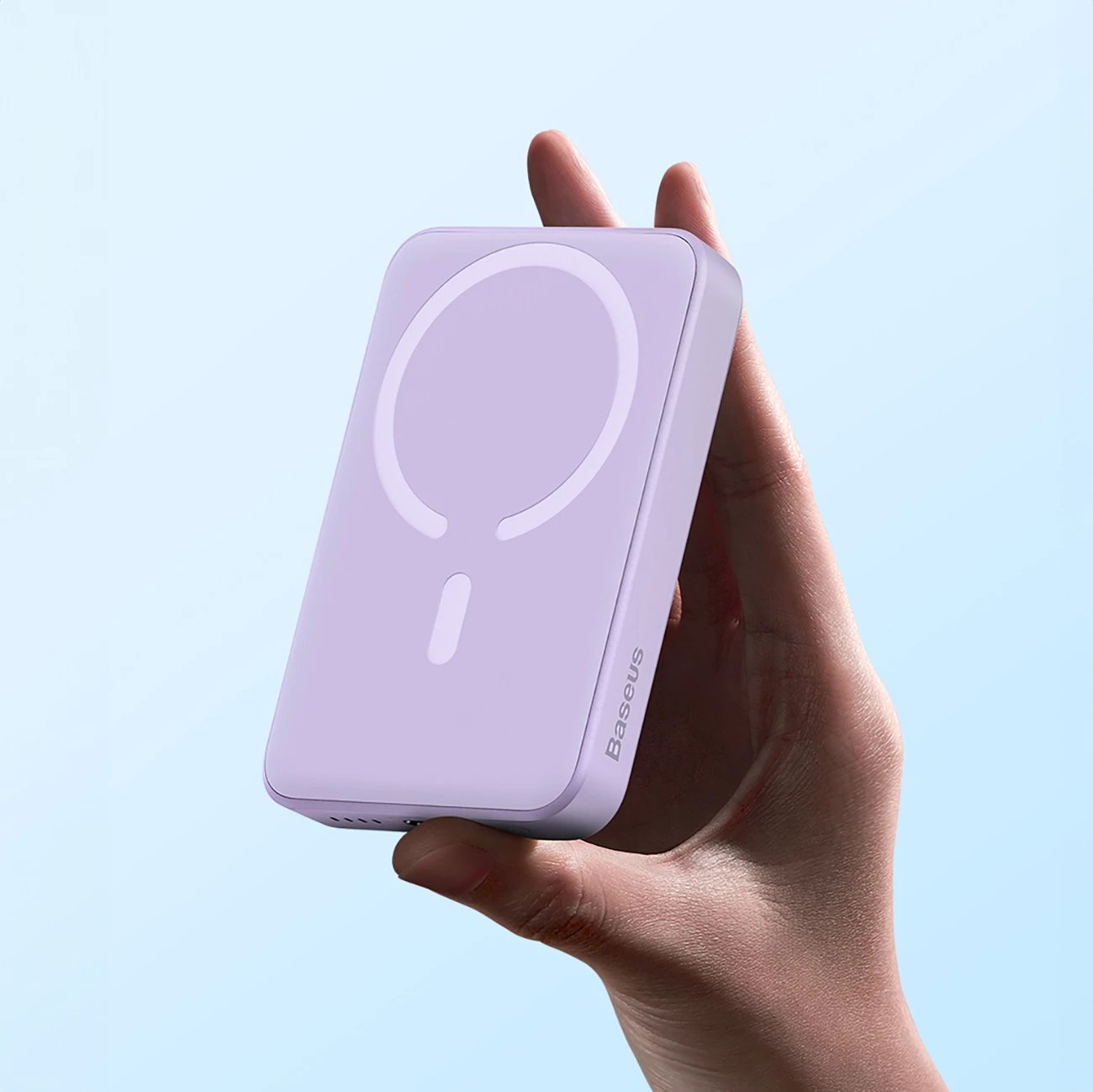 Powerbank Baseus Magnetic Mini 10000mAh 20W, USB-C, vjollcë me kabllo USB-C