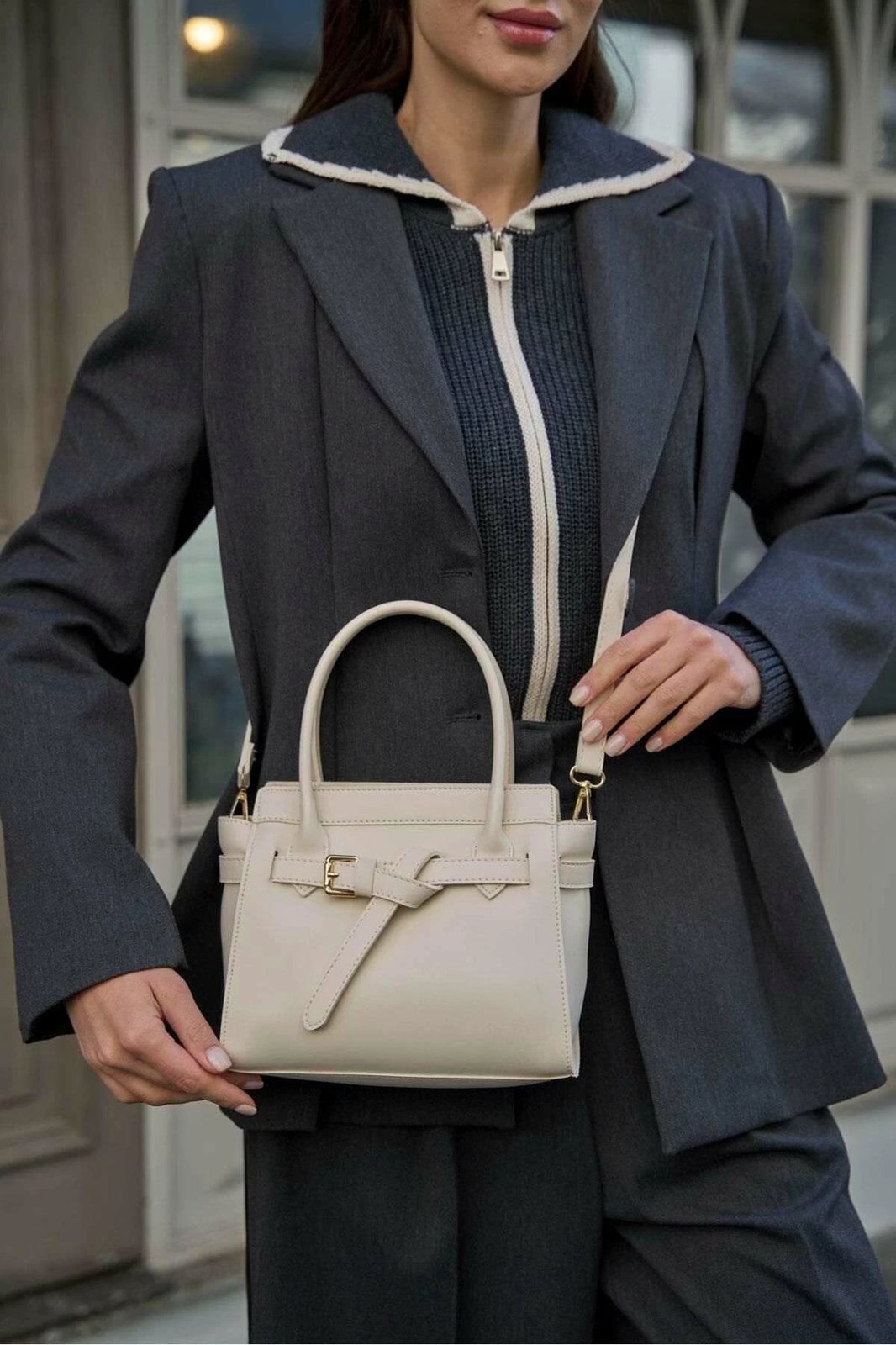 Çantë dore Zoozie Bags, MK1020225SV10-001, bezhë