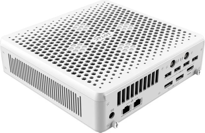 Barebone Zotac ZBOX-EN374070W-BE, Intel Core i7-13700HX, RTX 4070, 2xDDR5, M.2 SSD, Wi-Fi, BT, DUAL 2.5G LAN, EU+UK PLG, E bardhë