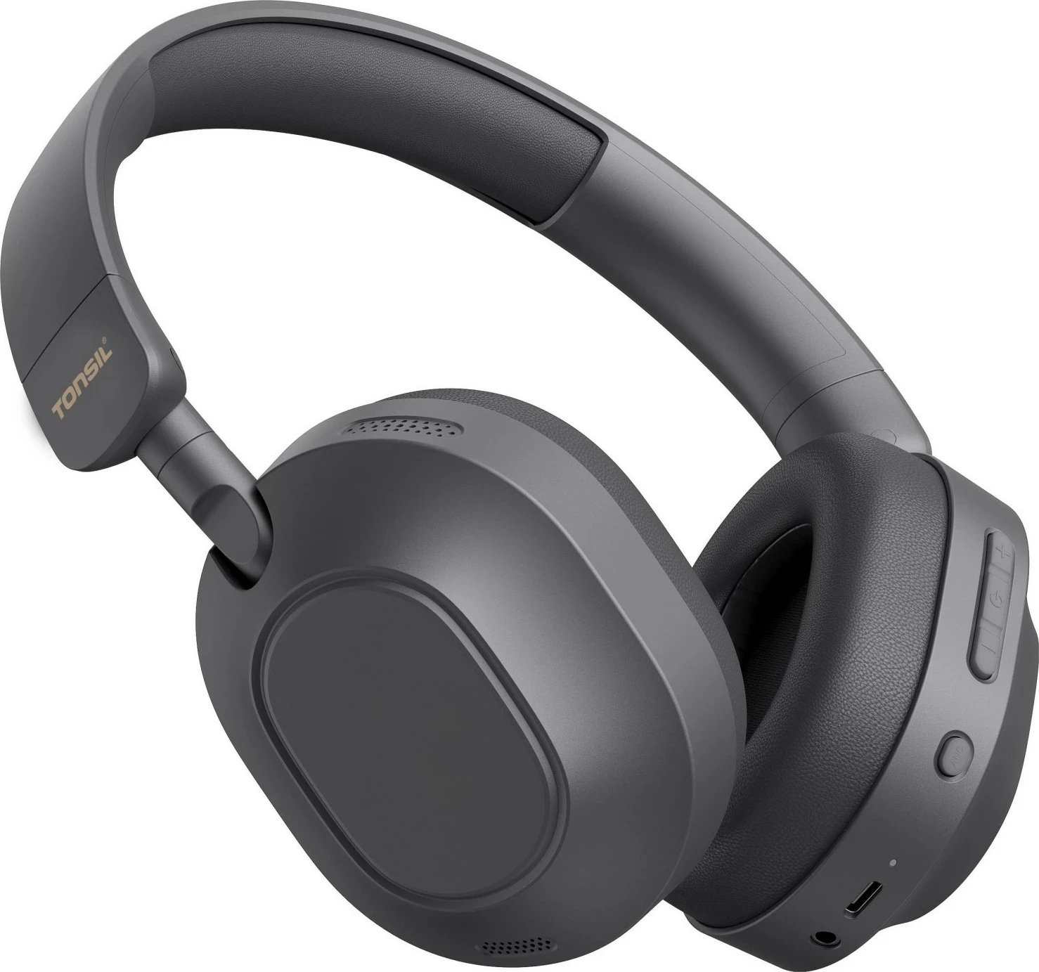 Kufje Tonsil R45BT V2, wireless, Bluetooth 5.4, microSD, të zeza