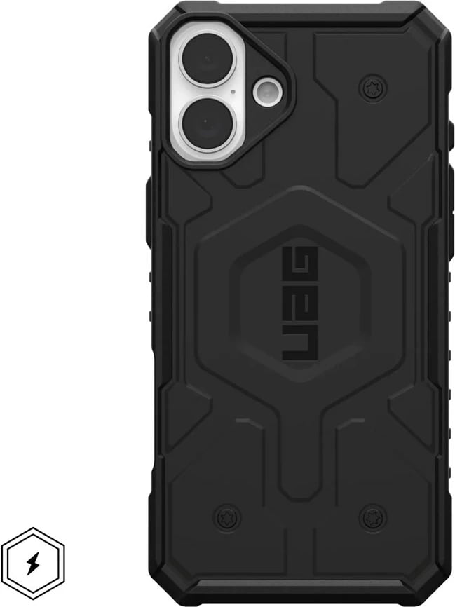 Mbështjellës Urban Armor Gear Pathfinder për celular, për Apple, 6.7", TPU, i zi
