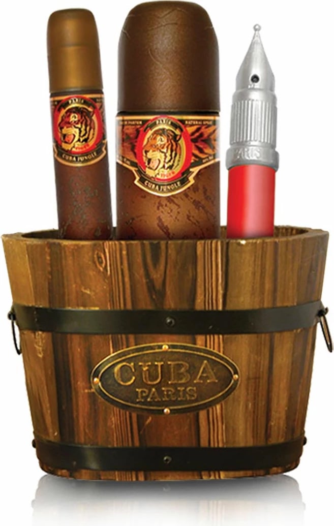 Eau de Parfum për femra Cuba Original Jungle Tiger, 100ml + 35ml + 20ml