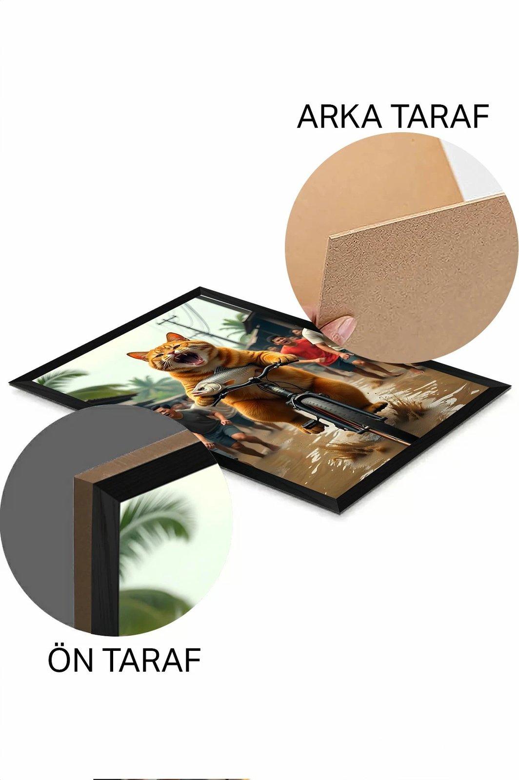 Pikturë dekorative, shumëngjyrëshe, Wallity Arthynmodel3348-6, 33x48cm